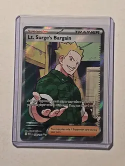 Pokemon Mega Evolution Lt. Surge's Bargain Ultra Rare 170/132 - Image 3