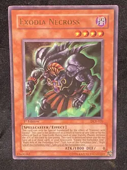 Yugioh Exodia Necross DCR-020 Dark Crisis-1st Edition Yu-Gi-Oh! DCR Ultra Rare - Image 1
