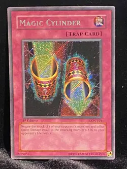 Yugioh Magic Cylinder LON-104 Labyrinth of Nightmare 1st Edition Yu-Gi-Oh secret - Image 1