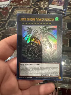 Jupiter the Power Patron of Destruction DOOD-EN044 Ultra Rare Yugioh 1st Edition - Image 1