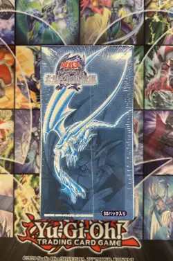 Yugioh Legend of Blue Eyes White Dragon Booster Box 30 Packs Sealed Japanese - Image 2