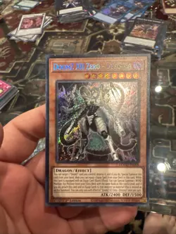 Yugioh DoomZ XII Zero - Drastea DOOD-EN008 Secret Rare 1st Edition NM - Image 1