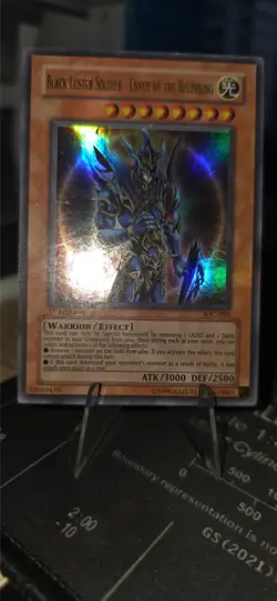 Yugioh Black Luster Soldier - Envoy of the Beginning IOC-025 1st Edition NM - Image 1