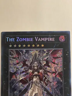 🔥 Yugioh The Zombie Vampire MP23-EN024 Prismatic Secret 2023 Tins NM 1ST ED - Image 2