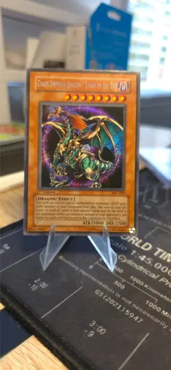 Yugioh Chaos Emperor Dragon Envoy of the End IOC-000 Invasion of Chaos-1st Ed NM - Image 3