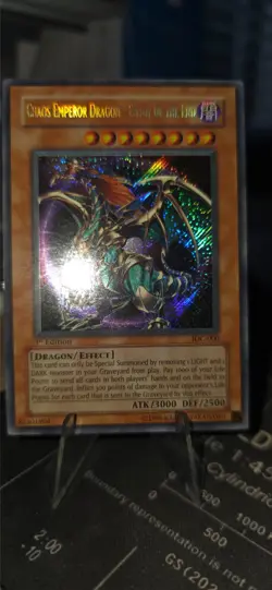 Yugioh Chaos Emperor Dragon Envoy of the End IOC-000 Invasion of Chaos-1st Ed NM - Image 5