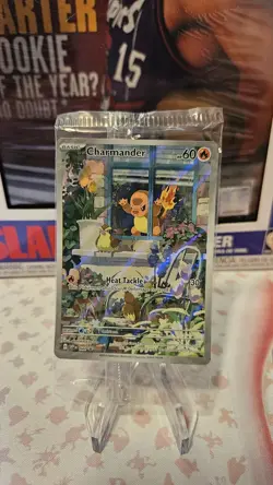 Sealed 2023 Charmander 044 Black Star Promo Obsidian Flames Pokemon Card - Image 1