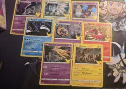 Pokemon Celebrations Lot of 8 Holo Cards - Image 1