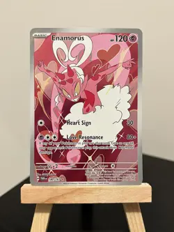 Enamorus Twilight Masquerade Illustration Rare Pokemon TCG Card 180/167 - Image 1