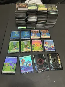 Huge Magic The Gathering Foil Lot Mystics Rares Over 1k Cards - Image 2