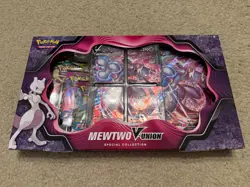 Pokemon TCG: Mewtwo V-UNION Special Collection Trading Cards NEW SEALED! 753569035555 - Image 1