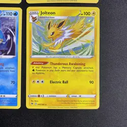 6 Cards Eevee Evolution SWSH Black Star Promos Set Pokemon Cards NM - HOLO Promo - Image 3