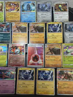 30 Pokemon Cards Lot WOTC VTG ALL RARE HOLO Butterfree Thundurus Victini Pokebal - Image 5