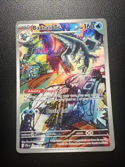 Pokemon TCG Baxcalibur Card 210/193 IR Sv02: Paldea Evolved B - Image 1