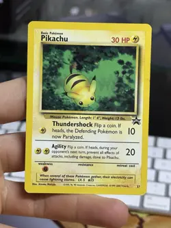 Pikachu 1 1999 27 2000 Black Star Promo Vintage Pokemon Card Lot WOTC - Image 3