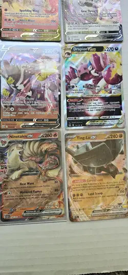 Pokemon Card Lot Of 24 Holo V, Vstar, Vmax All Near Mint Binder Collection - Image 4