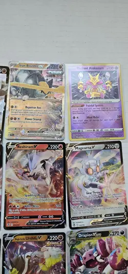 Pokemon Card Lot Of 24 Holo V, Vstar, Vmax All Near Mint Binder Collection - Image 5