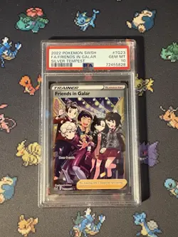 Pokemon Cards Friends In Galar TG23/TG30 Silver Tempest - PSA 10 GEM MINT - Image 1