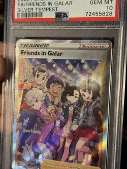 Pokemon Cards Friends In Galar TG23/TG30 Silver Tempest - PSA 10 GEM MINT - Image 2