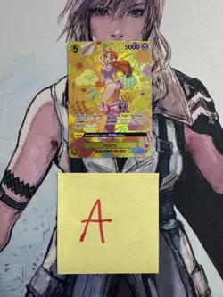 One Piece OP09 Nami SP Alt Art Holo Card - Image 1