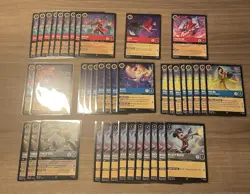 Fabled Disney Lorcana Lot Of 89 Super Rare Cards All Pack Fresh Listed Below - Image 2