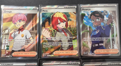 Pokemon TCG Full Art Trainer Lot of 9 Cards No Duplicates Ortega Eri Volo NM - Image 2