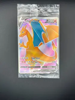 Charizard V SWSH050 SWSH: Sword & Shield Promo Cards Holo Mint SEALED - Image 1