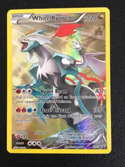 White Kyurem - XY81 - Pokemon XY Promo Holo Rare Card MP - Image 1