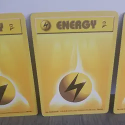 Electric ENERGY - 128/130 - Base Set 2 - Pokemon Card - LP - Image 4