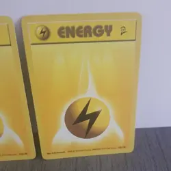 Electric ENERGY - 128/130 - Base Set 2 - Pokemon Card - LP - Image 5