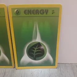 GRASS ENERGY - 127/130 - Base Set 2 - Pokemon Card - LP - Image 5