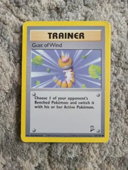 ✨ Gust of Wind 120/130- Base Set 2 - WOTC Pokemon Card - Image 5