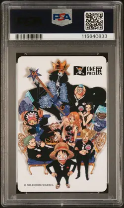 2015 ONE PIECE WANTED POSTER PLAYING CARDS 2 OF HEARTS BUGGY PSA 10 - Image 2