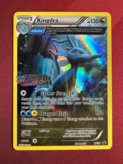 KINGDRA XY39 Primal Clash PRERELEASE Black Star Promo HOLO Pokemon TCG card NM - Image 1
