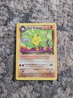Dark Primeape 43/82 Team Rocket Non Holo Pokemon Card MP - Image 1