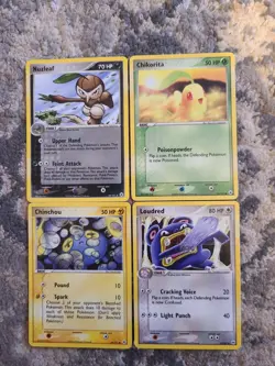 Pokemon Hidden Legends 4 Pokemon Cards Non Holo NM LP - Image 1