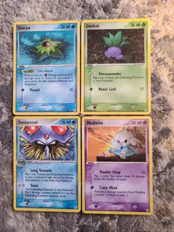 Pokemon Hidden Legends 4 Pokemon Cards Non Holo NM LP - Image 1