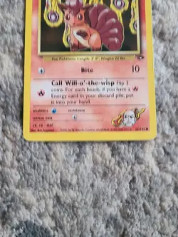 Gym Challenge Blaine's Vulpix Pokemon Card Sets Non Holo LP - Image 4