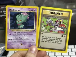 Misdreavus 39 2001 Computer Error 16 Black Star Promo Vintage Pokemon Card WOTC - Image 1