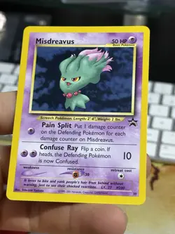 Misdreavus 39 2001 Computer Error 16 Black Star Promo Vintage Pokemon Card WOTC - Image 3