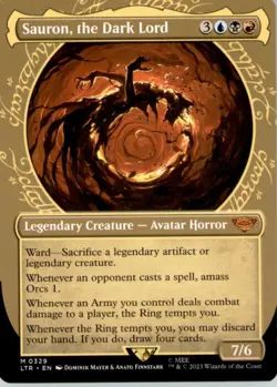 Sauron, the Dark Lord (Showcase) M Universes Beyond: The Lord of the Rings: Tale - Image 1
