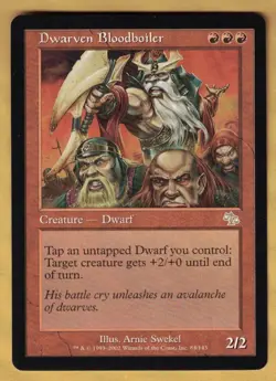 Dwarven Bloodboiler - (Judgment, Rare, English, 2002) NM MTG - Image 1