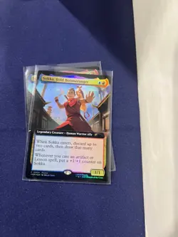 Mtg MagicCon Atlanta exclusive promo Sokka, Bold Boomeranger Foil - Image 1