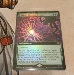 Web of Life and Destiny Extended FOIL Marvel's Spider-Man MTG MINT 🔥 - Image 1