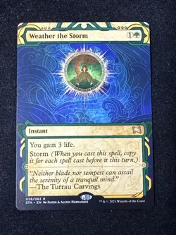 MTG Strixhaven Mystical Archive Weather the Storm 058/063 Sta Magic NM - Image 1