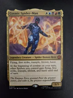 Cosmic Spider-Man Marvel's Spider-Man Regular NM MTG - Image 1