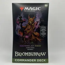 2024 Magic: The Gathering Squirreled Away Bloomburrow Commander Deck Sealed - Image 1
