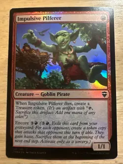 Impulsive Pilferer - Commander Legend- FOIL - Image 1