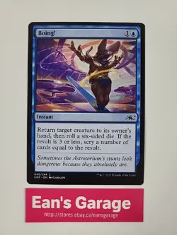 MTG Boing! 040/244 UNF Unfinity common - Mint - Image 1