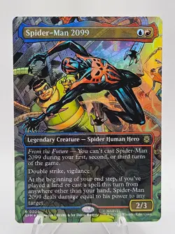 Spider-Man 2099 (0205) (Borderless) Marvel's Spider-Man FOIL - Image 1